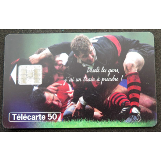 Carte téléphonique télécarte 50 SNCF TGV