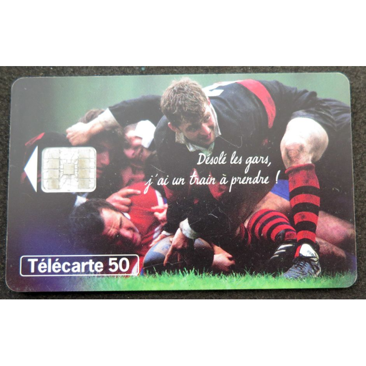 Carte téléphonique télécarte 50 SNCF TGV