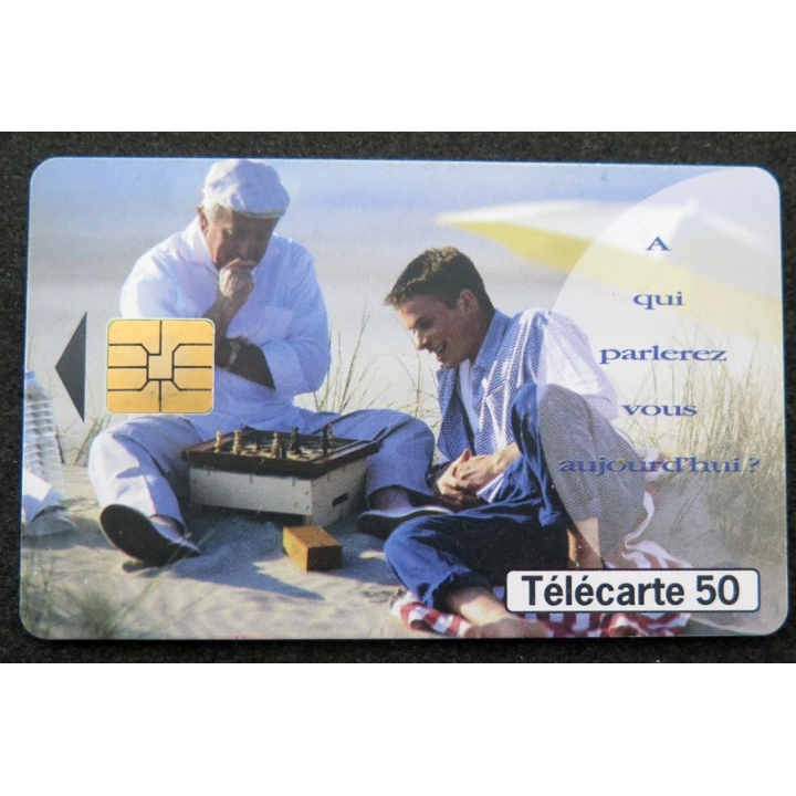 Carte téléphonique télécarte 50 A qui parlerez vous aujourd'hui ?