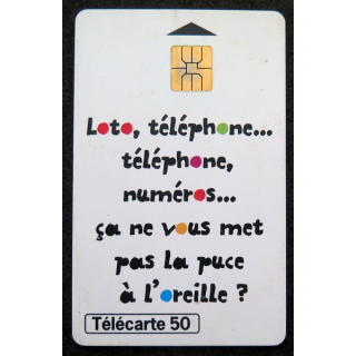 Carte téléphonique télécarte 50 Le Nouveau Loto