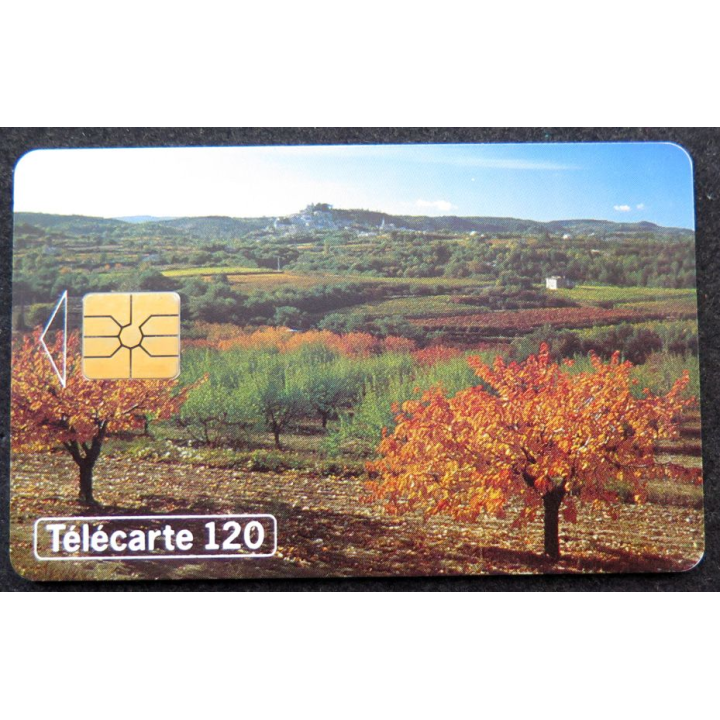 Carte téléphonique télécarte 50 au fil des saisons, les horizons comme les sensations 