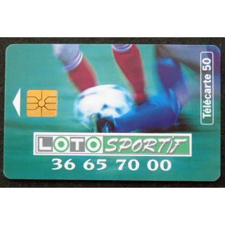 Carte téléphonique télécarte 50 Loto Sportif