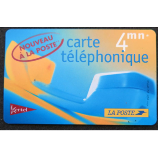 Carte téléphonique télécarte 50 4 mn La Poste
