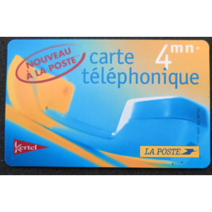 Carte téléphonique télécarte 50 4 mn La Poste