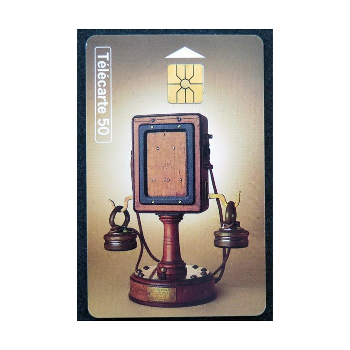 Carte téléphonique télécarte 50 unités Téléphone d'Arsonval 1900