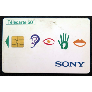 Carte téléphonique télécarte 50 unités Sony