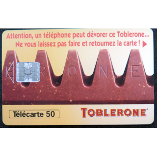 Carte téléphonique télécarte 50 unités Toblerone