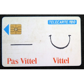 Carte téléphonique télécarte 120 unités Vittel