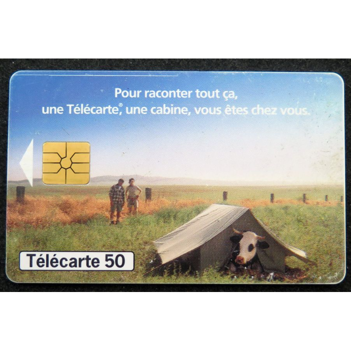 Carte téléphonique télécarte 50 unités Une télécarte, une cabine, vous êtes chez vous