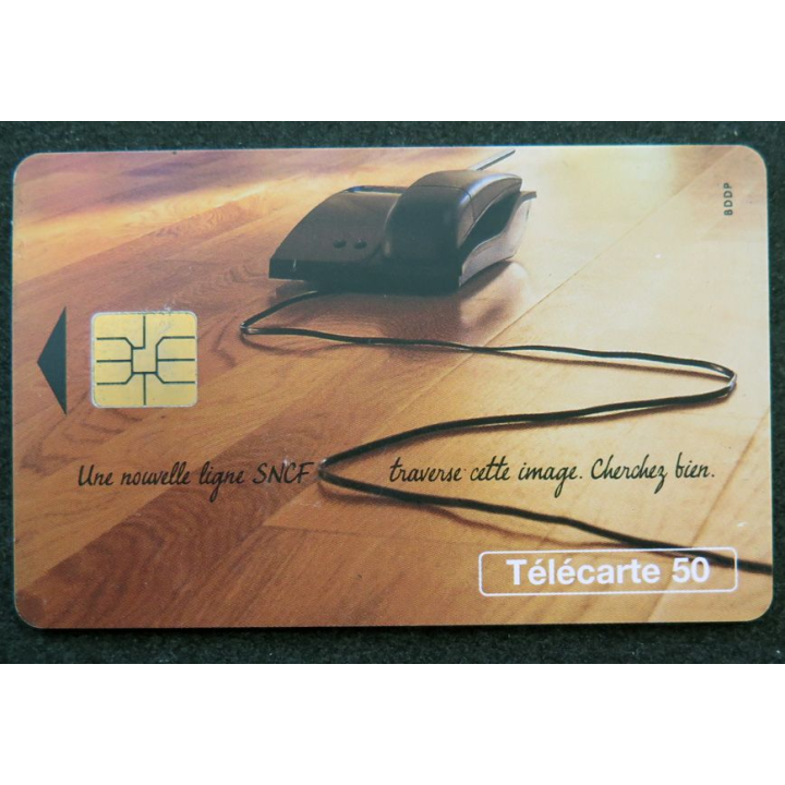 Carte téléphonique télécarte 50 unités Ligne directe SNCF