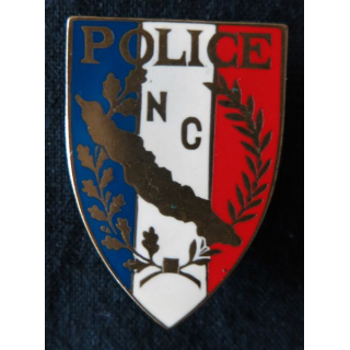 POLICE : insigne métallique de la Police nationale de Nouvelle Calédonie de fabrication Drago Paris