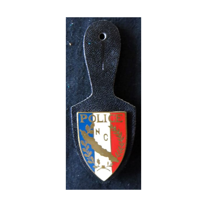 POLICE : insigne métallique de la Police nationale de Nouvelle Calédonie de fabrication Drago Paris