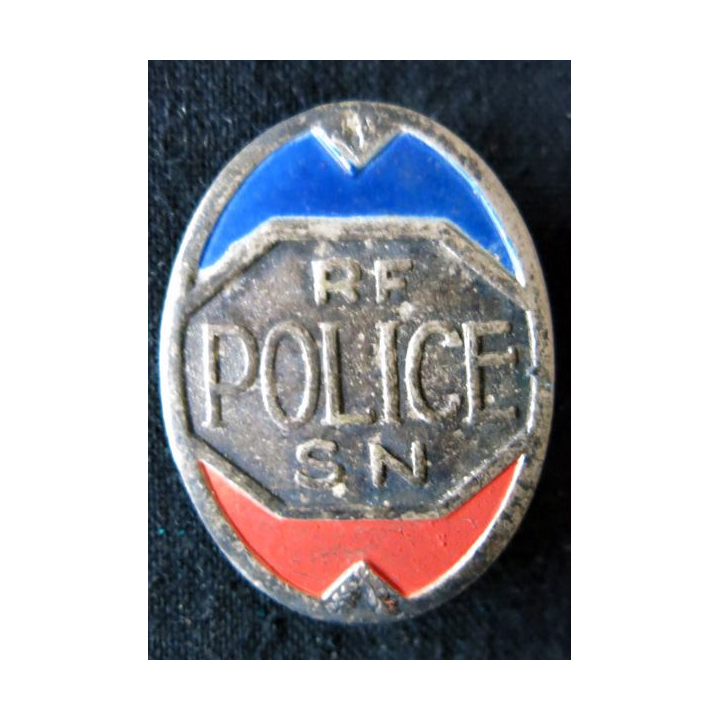 POLICE : insigne métallique de la Sureté nationale époque 1939-1945