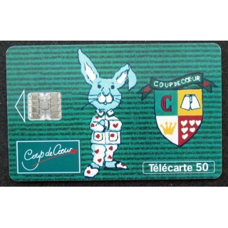 Carte téléphonique télécarte 50 unités Coup de coeur