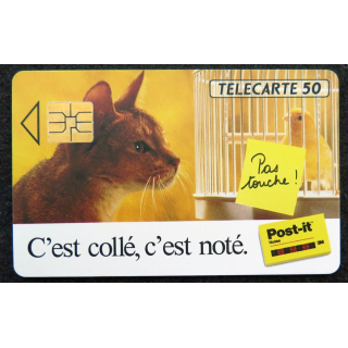 Carte téléphonique télécarte 50 unités Post-it