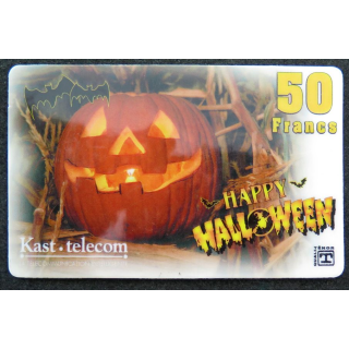 Carte téléphonique Kast Telecom Happy Halloween 50 francs