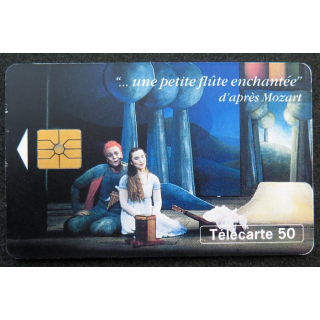 Carte téléphonique Télécarte 50 Une petite flûte enchantée d'après Mozart