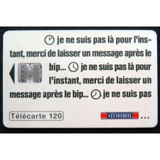 Carte téléphonique télécarte 50 unités Chewing-Gum Stimorol