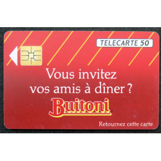 Carte téléphonique télécarte 50 unités Buitoni