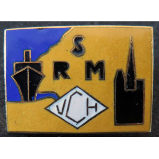 Insigne émaillé Cyclisme Cyclotourisme VCH Le Havre RSM 2,1 x 3 cm Arthus Bertrand Paris