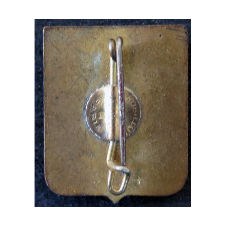Insigne émaillé de la ville de Saint Brieuc 2,3 x 3 cm Chobillon