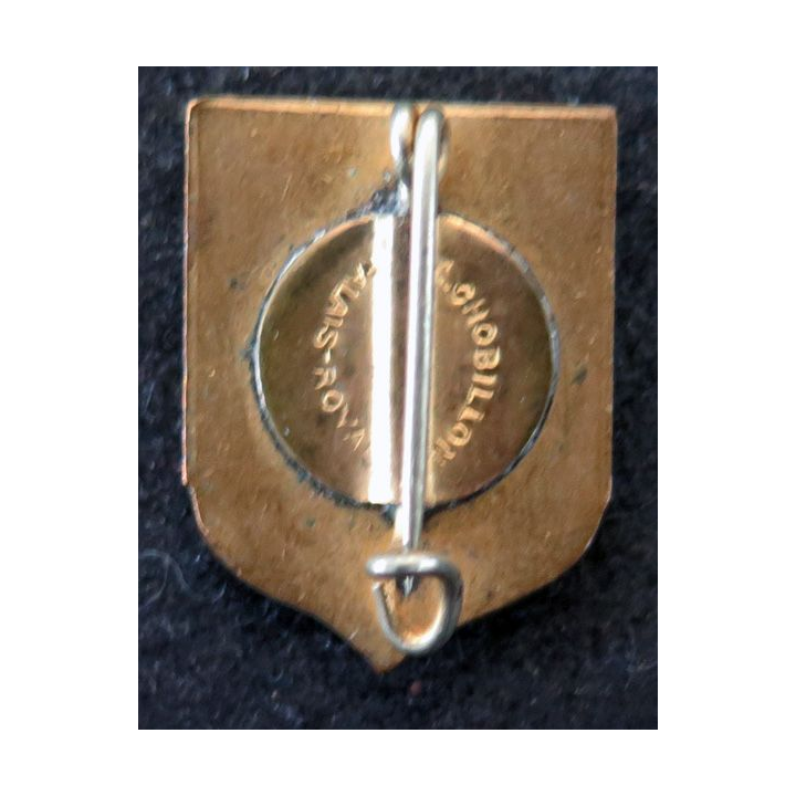 Insigne émaillé de la ville de Oystream  2,1 x 1,6 cm Chobillon