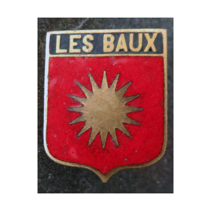 Insigne émaillé de la ville de Oystream  2,1 x 1,6 cm Chobillon