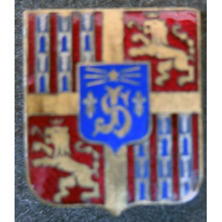 Insigne émaillé de ville inconnu 2,2 x 2,6 cm