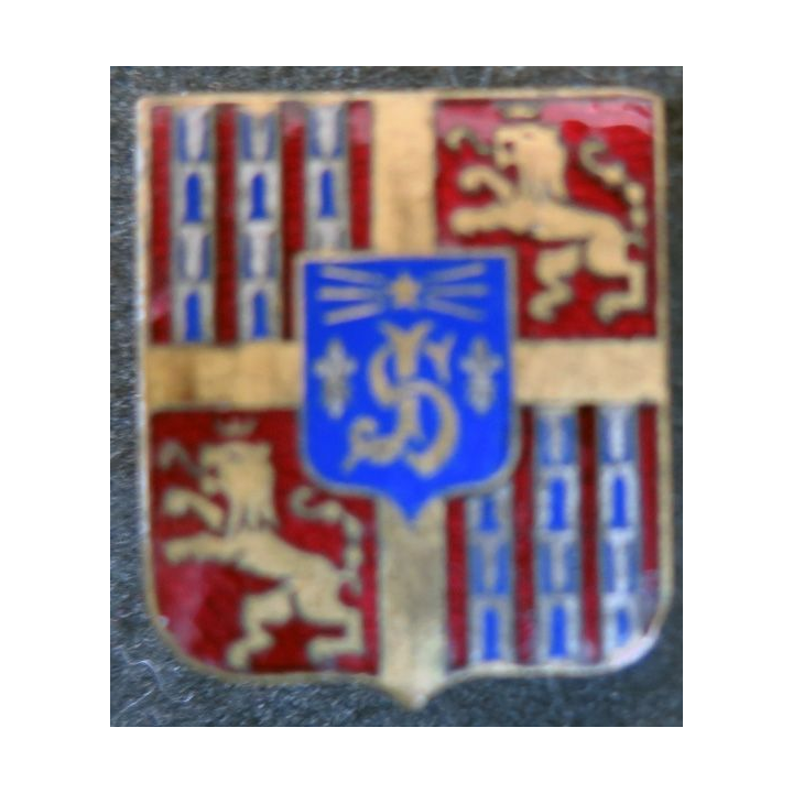 Insigne émaillé de ville inconnu 2,2 x 2,6 cm