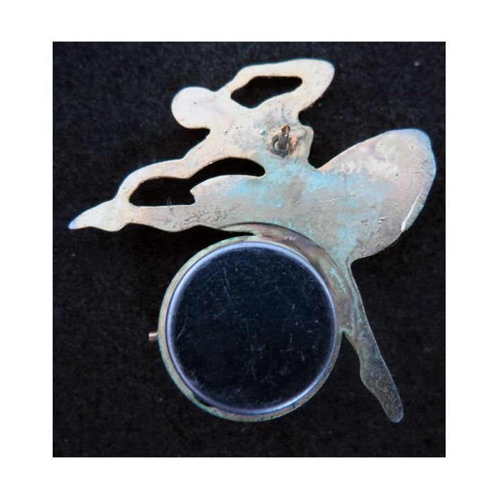 Pin's Danseuse montre à quartz