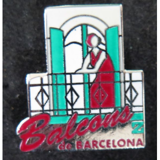 Pin's Balcons de Barcelona
