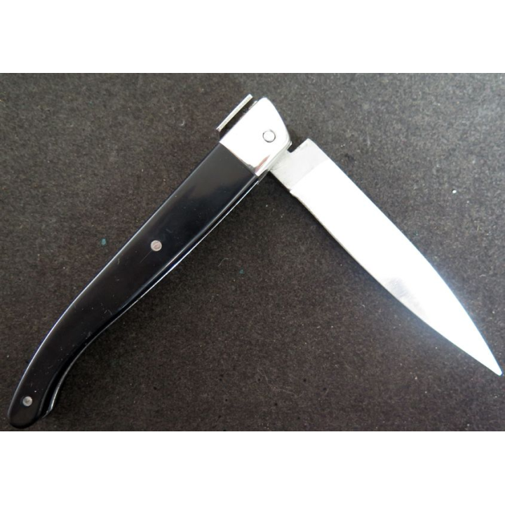 Couteau de poche Laguiole Jean Dubost en acier manche en baquelite longueur repliée 11,5 cm