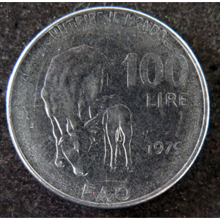 ITALIE : pièce de 100 lires 1979