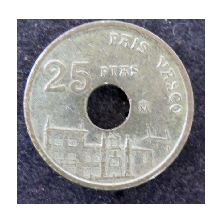 ESPAGNE : pièce de 25 Pesetas 1998