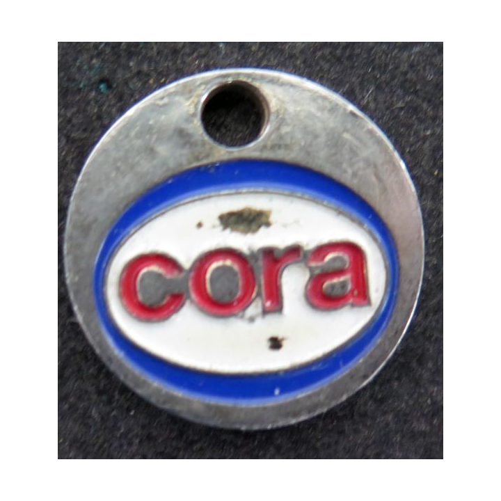 jeton de caddie de la Nouvelle Carte Cora