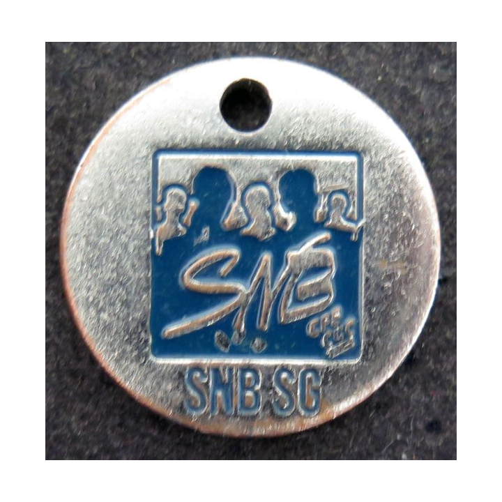 jeton de caddie du SNB SG
