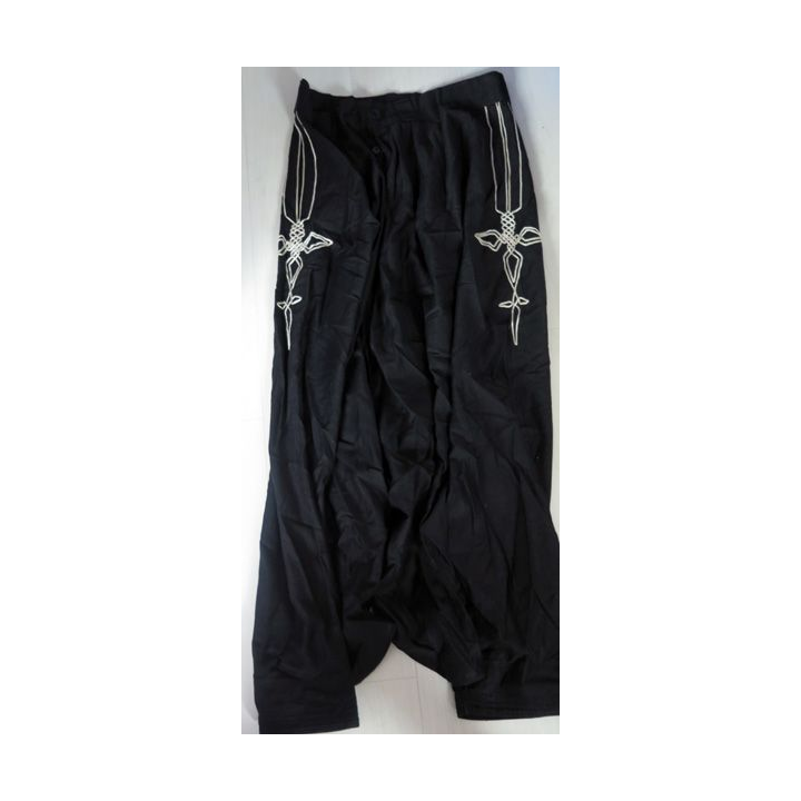 Tenue complète de Lieutenant saharien (sandales, burnous bleu, burnous blanc, saroual et ceinturon cartouchières)