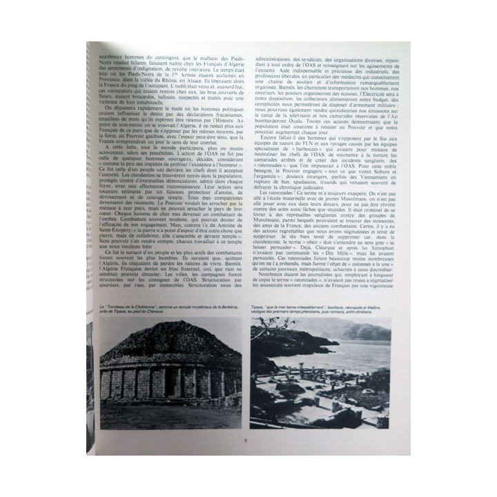 Algérie Française1942 - 1962  par Philippe Héduy par la société de production littéraire 1980
