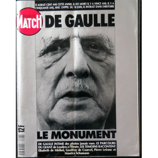 Paris Match sur De Gaulle Hors Série 1990