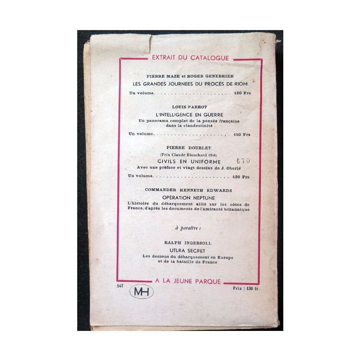 Le Drame de Varsovie de Parcent