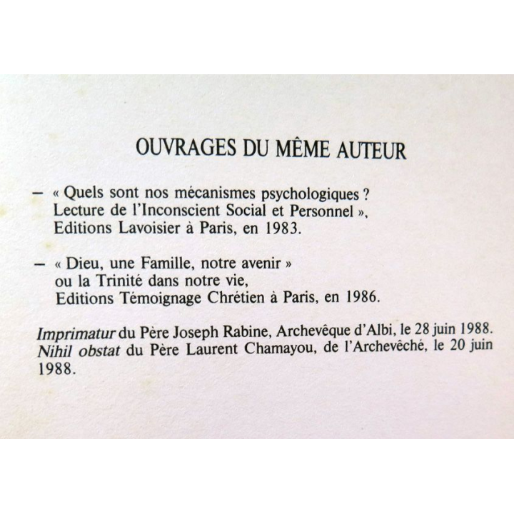 Etant Dieu Jésus est excessif de l'Abbé Séguier