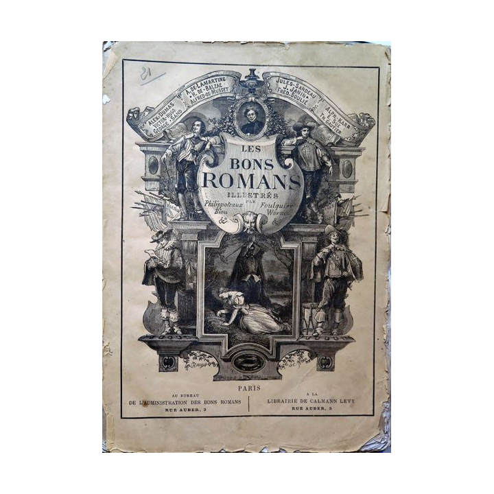 Revues les Bons Romans 21° volume du n°1041 du 29/03/1870 au 1100 du 29/11/1870