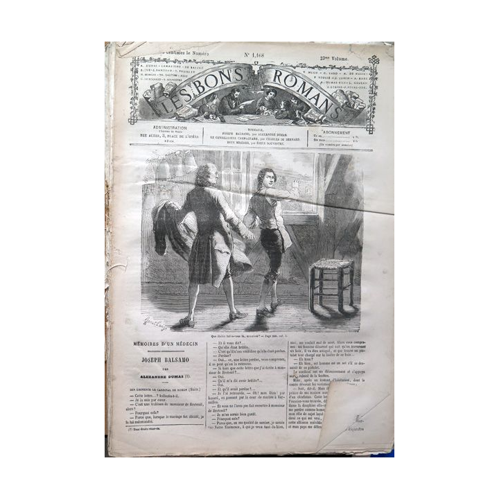 Revues les Bons Romans 23° volume du n°1150 au n° 1196 avec quelques manques