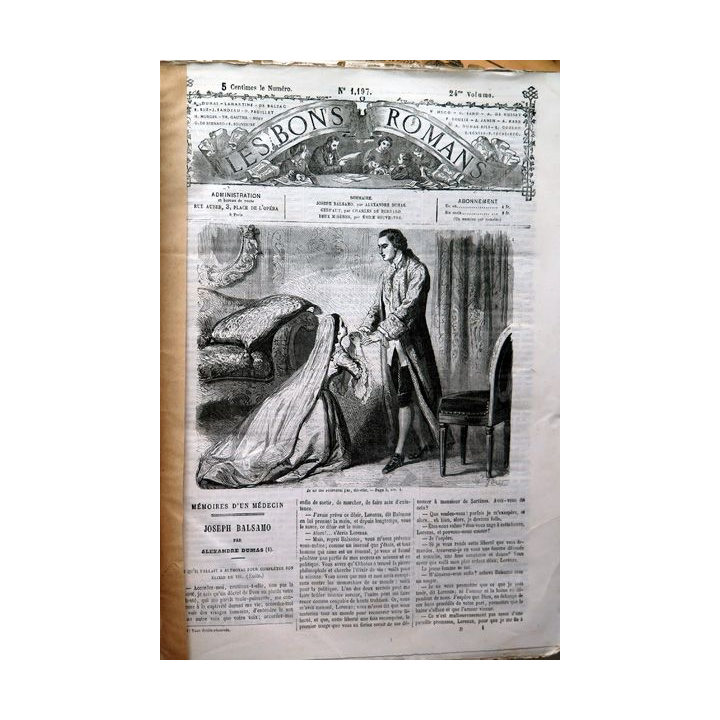 Revues les Bons Romans 24° volume du n°1197 au n° 1248