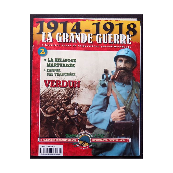 1914-1918 La Grande guerre N°2 Verdun avec cartes postales et posters