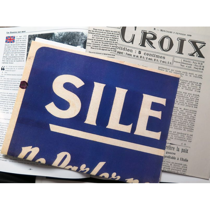 1914-1918 La Grande guerre N°3 La Guerre sur mer avec journaux et posters