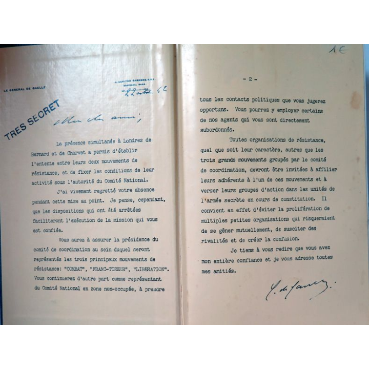 Jean Moulin par Laure Moulin Presses de la Cité 1969