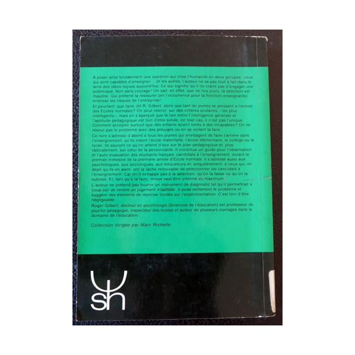 Bon pour enseigner de Roger Gilbert, Pierre Mardaga Editeur