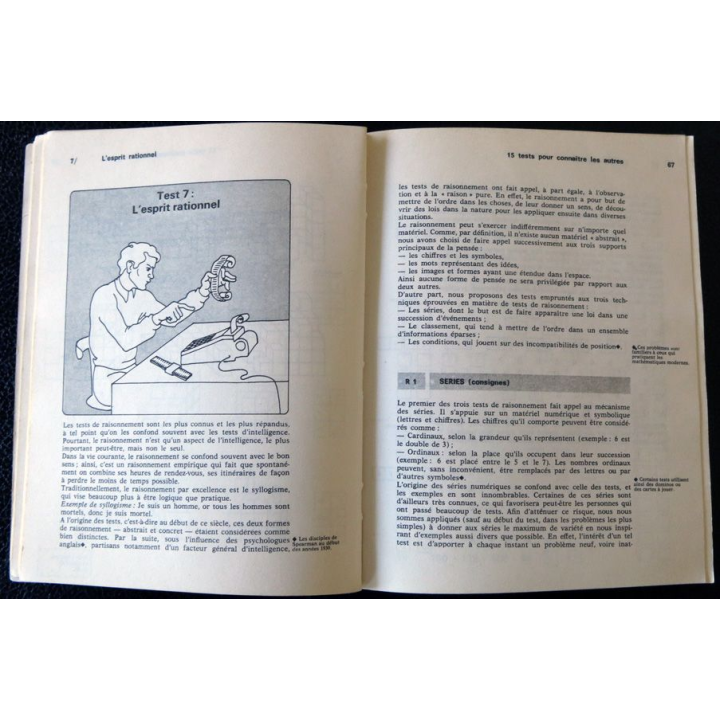15 tests pour connaitre les autres de Françoise et Michel Gauquelin aux Editions Retz