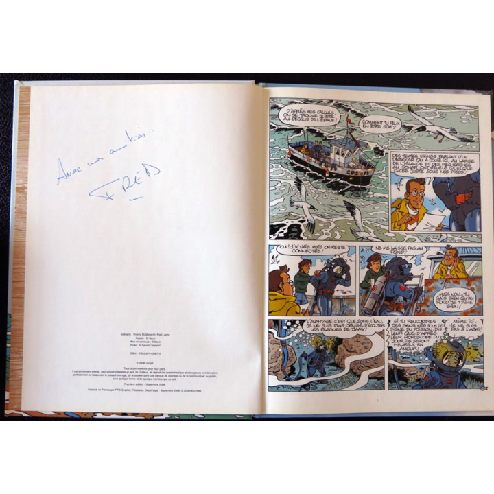 Les aventures de Fred & Jamy : Le drakkar englouti de Robberech - Di Sano, France Television Editions